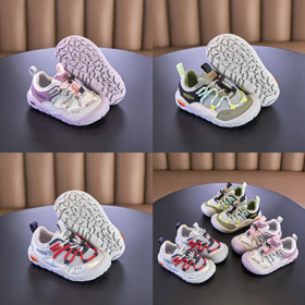 Chaussures de course pour enfants à haut bas de la série de sports en maille keen-4129  