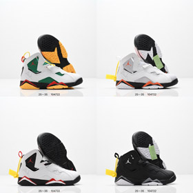 Jordan True Flight amélioré haut-haut rétro chaussure de basket-ball pour enfants-4147  
