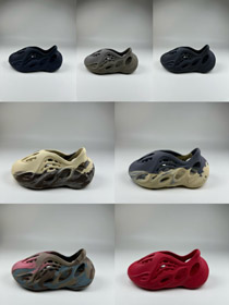 Adidas originaux Yeezy mousse Runner peinture à l'huile MX crème argile enfants trou sandales-4187  