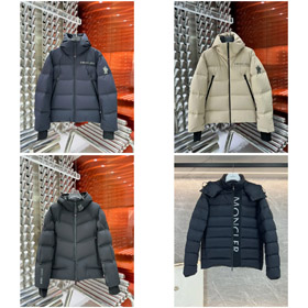 Moncler lettre imprimer doudoune courte veste-4277  