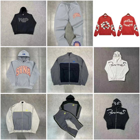 SAINT Mxxxxxx Pullover à capuche Casual Pocket Sweatshirt à manches longues-4447  