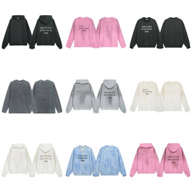 Acne Studios sweatshirt à capuchon imprimé texte arrière-4488  