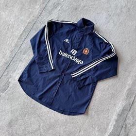 Nouveau Adidas Balenciaga Manchester United co-marque chemise à manches longues (15 styles) -1611  