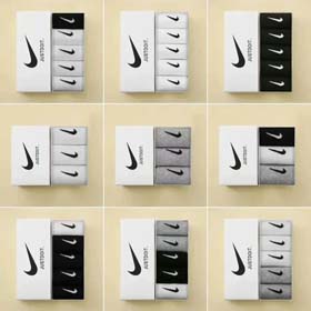 Nike été mince tube moyen longues chaussettes pur coton respirant déodorant hommes et femmes chausse  