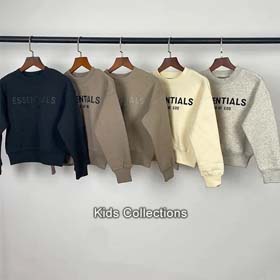 Essentianls Enfants col rond sweatshirt en polaire-2717  