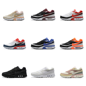 Nike coussin d'air élévation rétro maille respirant chaussures de course-2698  