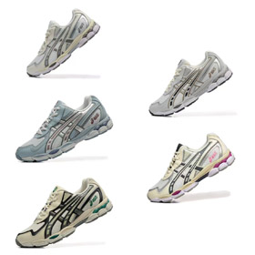 Asics GEL-NYC 2055 élégantes chaussures de course à haut bas respirantes résistantes à l'usure-2861  