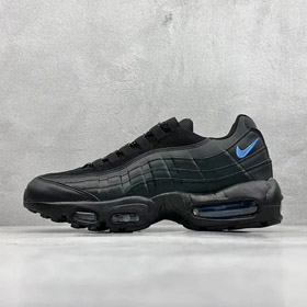 Nike Air Max 95 noir réfléchissant chaussures de course bas-top simple et polyvalent-2871  