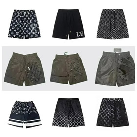 Louis vuitton Fendi Dolce & Gabbana Shorts de plage en maille droite-2875  