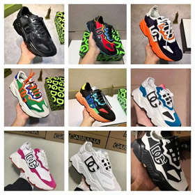 Dolce & Gabbana DG chaussures papa à semelle épaisse, à talons hauts, douces et respirantes à haut b  