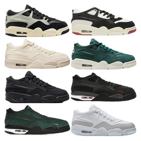 Jordan Air Jordan 4 RM anti-dérapant résistant à l'usure mi-haut chaussures décontractées-2989  